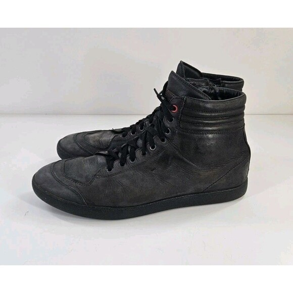 tcx x-groove WP black sneakers mens motorcycle biker hi tops leather ankle guard main image 5